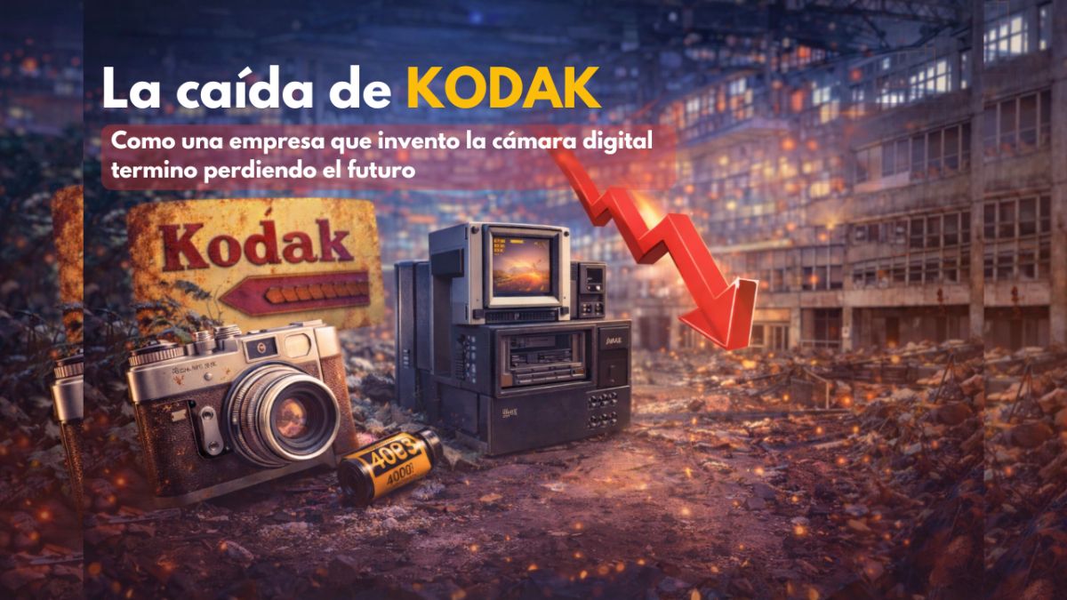Kodak y la paradoja de la innovación: inventó la cámara digital y aun así cayó